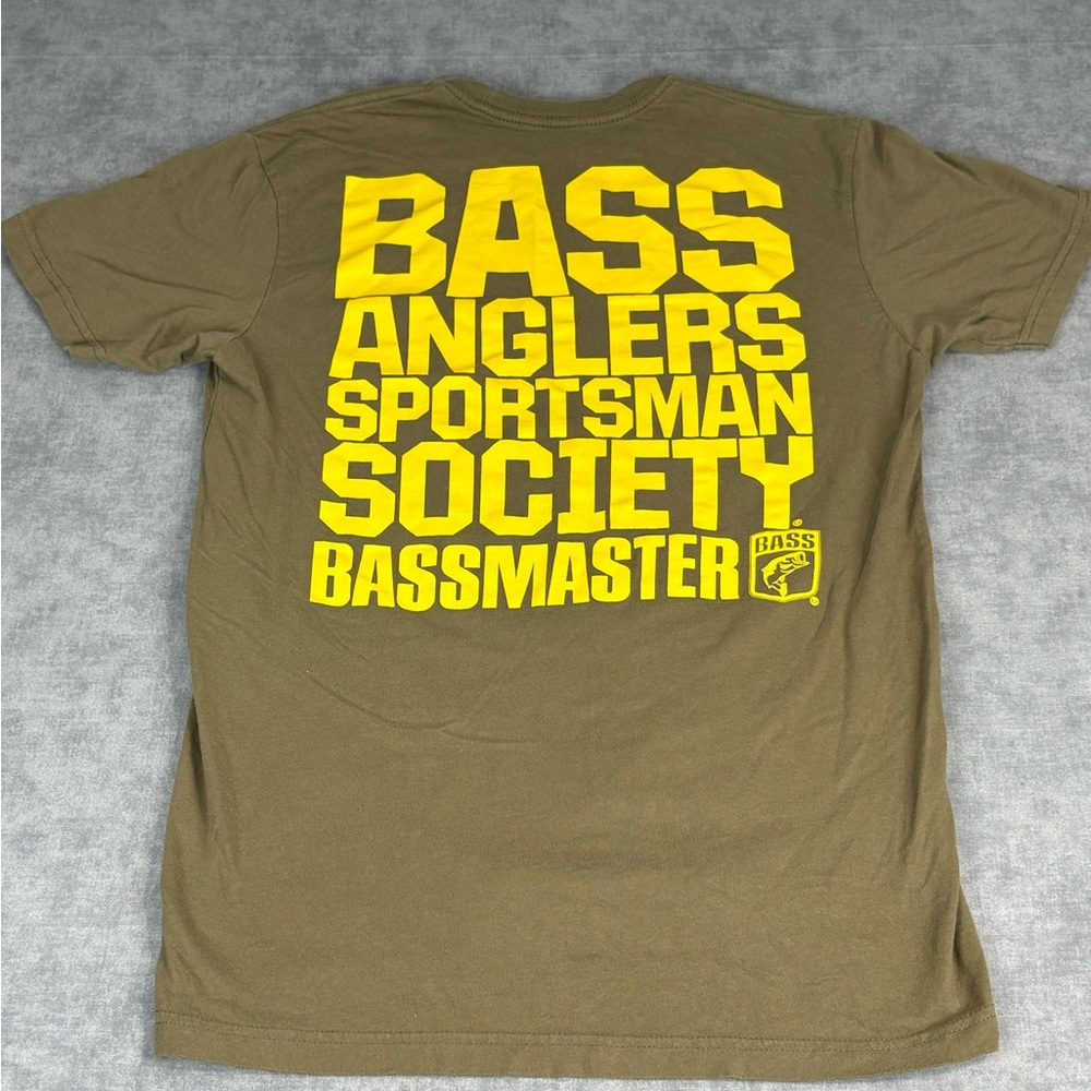 Vintage Bass Anglers Sportsman Society T-Shirt Mens Medium Fishing